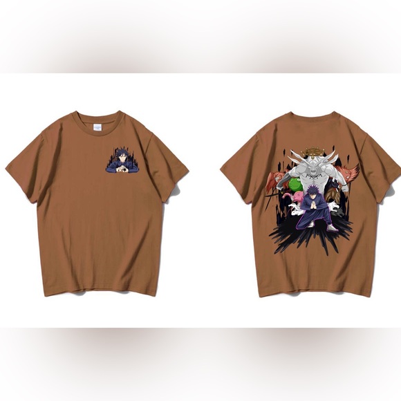 Utopiquecrafts ™ Megumi Heavyweight T Shirt, 100% Premium Cotton , ANIME TEE. - Picture 8 of 11